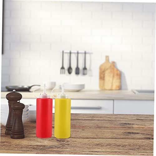 4Pcs Jam Squeeze Bottles 350ML Seasoning Containers 1