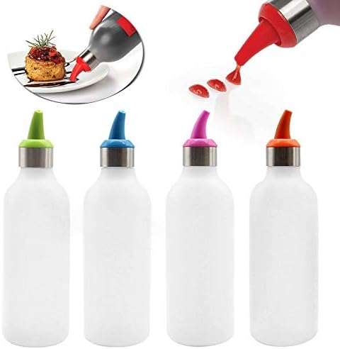 Kasuki BBQ Kitchen Silicone Squeeze Bottle - Orange