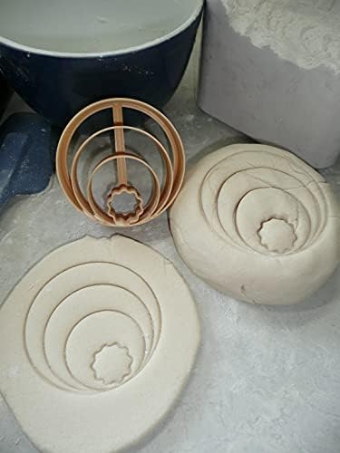 YNGLLC CIRCLE CONCHA CUTTER 35 Inch Diameter Gold 1