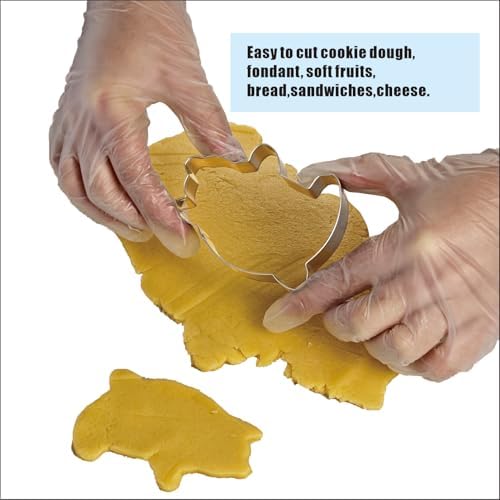 Cieloglim Double-Sided Pig Cookie Cutter Set 1