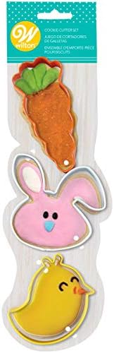 Wilton Whimsical Easter Cookie Cutter Set 3Pkg
