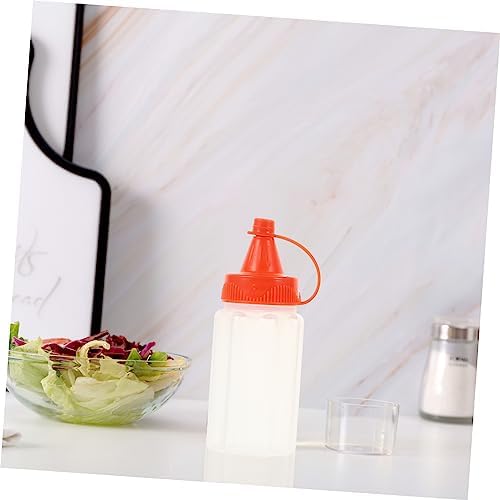 NAMOARLY Condiment Squeeze Bottles with Airtight Lids