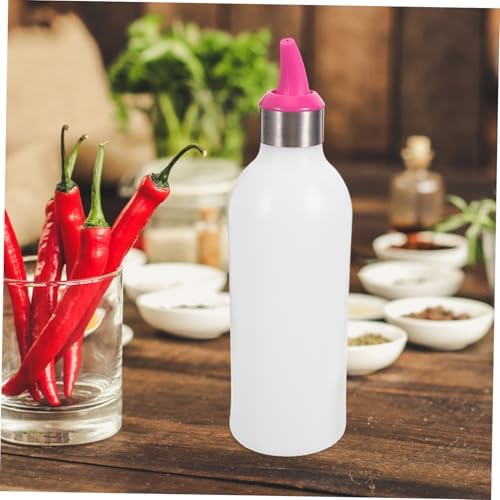 CIYODO Red Condiment Squeeze Bottle - 1pc Kitchen Picnic Use