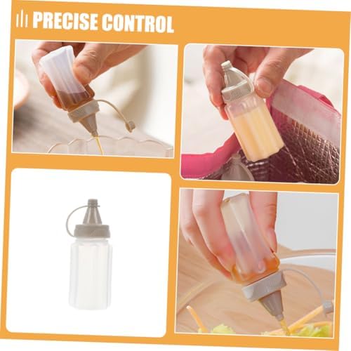 Anneome 12-Pack Multi-Function Condiment Squeeze Bottles