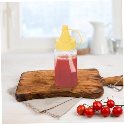 VILLFUL 3-Piece Squeeze Condiment Bottles Set