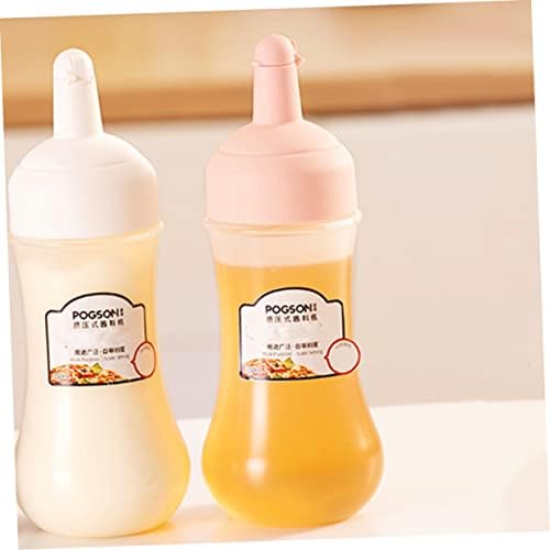 DECHOUS Squeeze Bottles for Sauces Sturdy and Easy to Clean