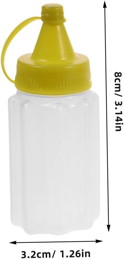 CIYODO 12pc Mini Condiment Squeeze Bottles Set