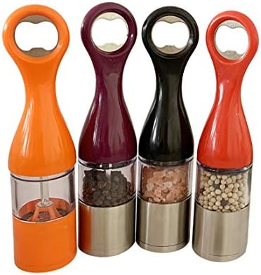 Stainless Steel Salt Pepper Grinder Set