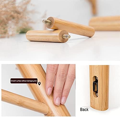 KIZQYN 8 Hook Coat Rack for Bathroom Bedroom