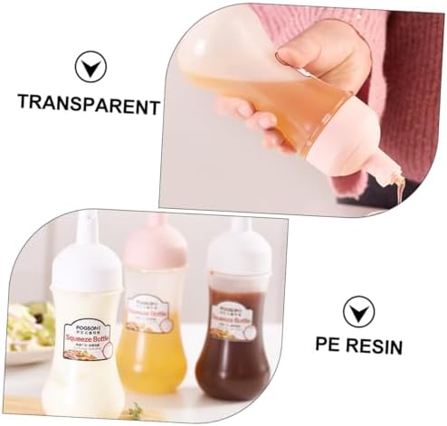COLLBATH Sauce Bottles for Condiments and Sauces