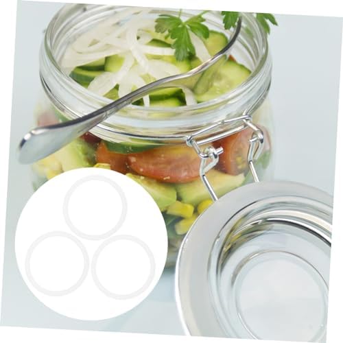 VOSAREA 2 Sets Silicone Sealing Gasket Accessories for Canning Lids