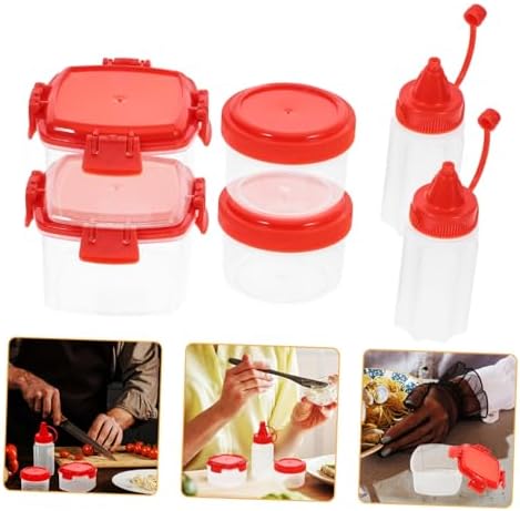 Portable Sauce Dispensers Lightweight Seasoning Boxes for Travel and Kitchen 1