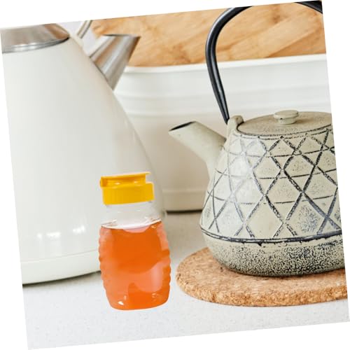 CIYODO Honey Squeeze Bottles Set for Sauce Storage and Condiment Dispensing