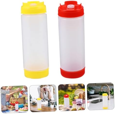 FELTECHELECTR Condiment Squeeze Bottles Set