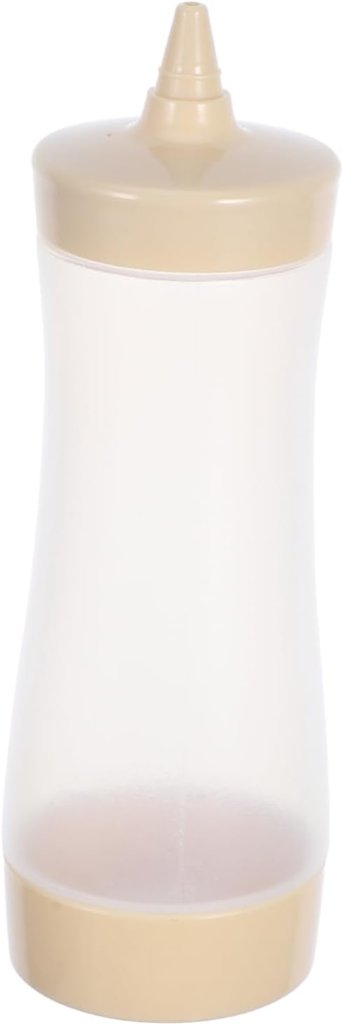 HOLIDYOYO 3PC Cream Color Condiment Squeeze Bottles