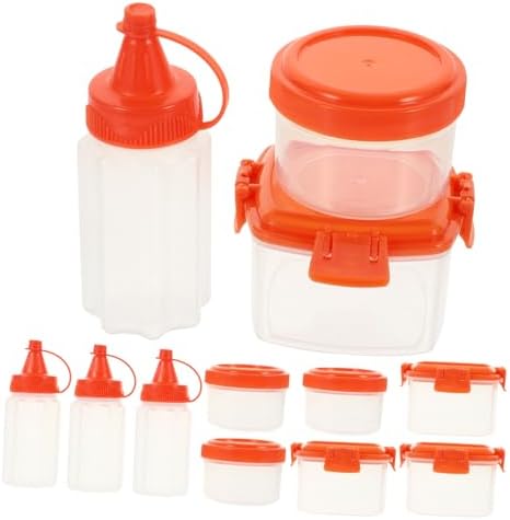 BRIGHTFUFU Condiment Squeeze Bottles Set