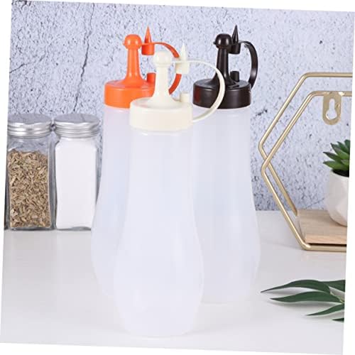 ASAKKURA 3-Pack Salad Dressing Squeeze Bottles Set