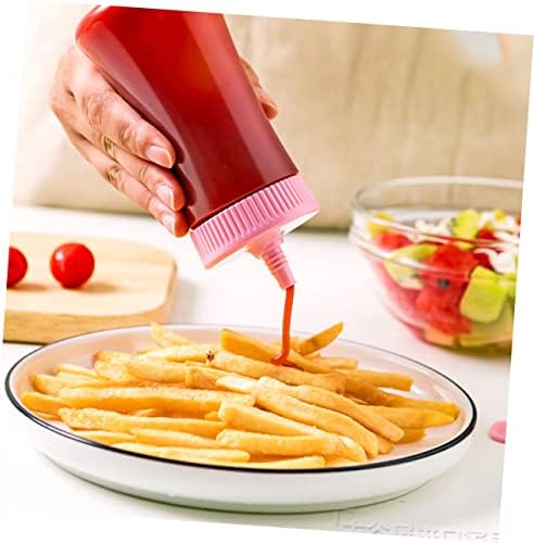 Zerodeko Condiment Squeeze Bottles Set for Kitchen Use