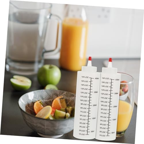 HOLIDYOYO 6-Piece Condiment Squeeze Bottles Set