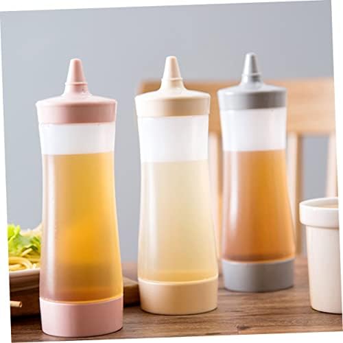 COLLBATH 350ML Reusable Salad Dressing Squeeze Bottle
