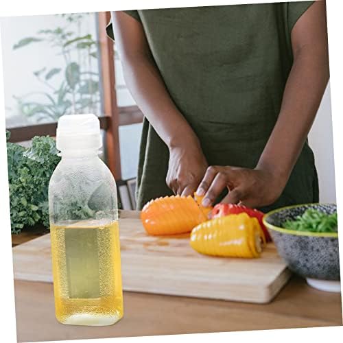 HOLIDYOYO Squeeze Bottles for Sauces Kitchen Oil Dispenser Set of 4