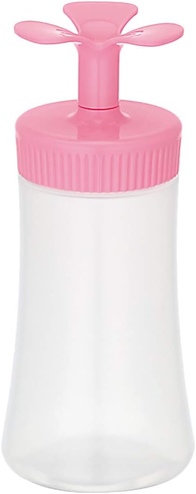 Cabilock Squeeze Condiment Bottle with Cap - Pink