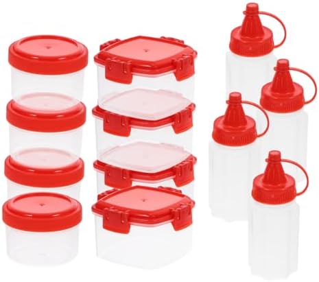 CIYODO Lightweight Condiment Squeeze Bottles Set