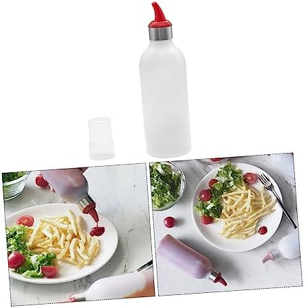HOLIDYOYO Red Portable Condiment Squeeze Bottle