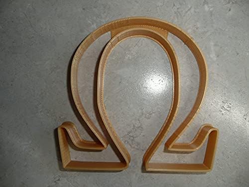 Omega Greek Letter Fraternity Cookie Cutter - Gold Made in USA