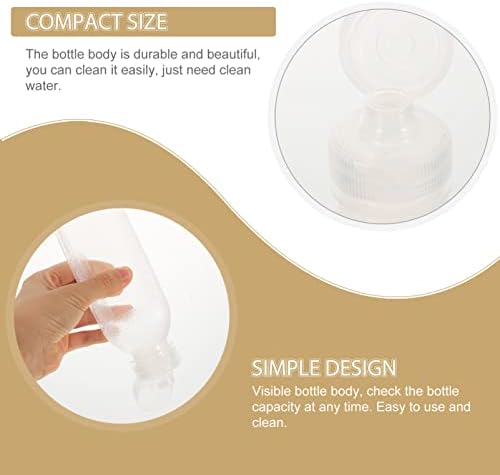 HOLIDYOYO 3pcs Condiment Squeeze Bottles with 2x300ml 1x500ml