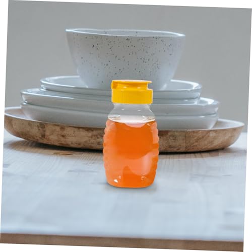 CIYODO Honey Squeeze Bottles Set for Sauce Storage and Condiment Dispensing