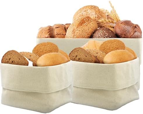 SWEETYOU Bread Serving Basket Set of 3