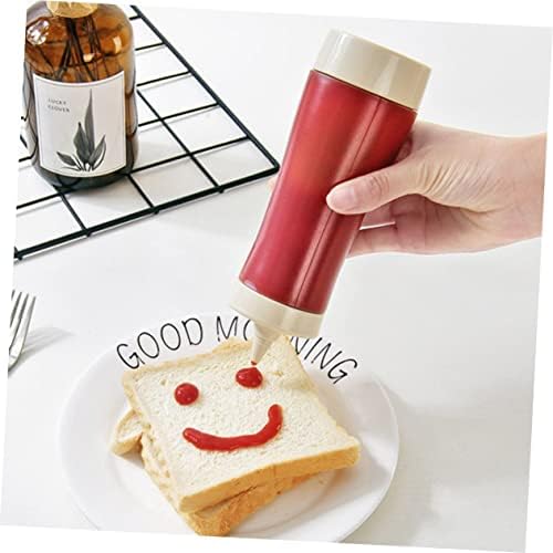 CIYODO 350ML Condiment Squeeze Bottles with Easy Squeeze Nozzle