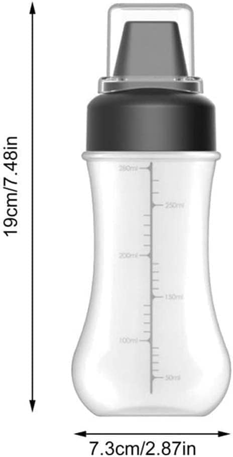 ANSAIR Ketchup Squeeze Bottle with Scale 12 OZ