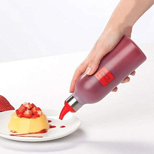 Kasuki 1Pcs Orange Condiment Squeeze Bottle