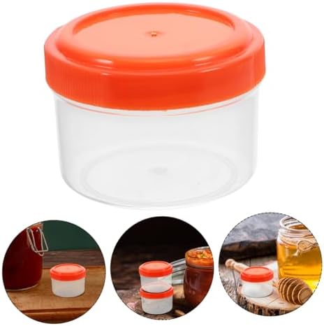 HAKIDZEL Mini Sauce Cups with Lids for Condiments and Salad Dressings