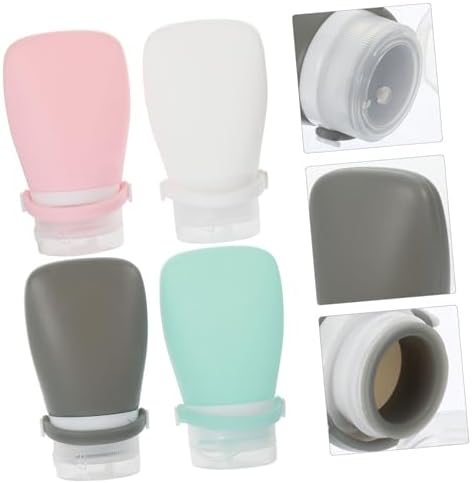 CIYODO 4 Pack Leakproof Silicone Sauce Squeeze Bottles 1