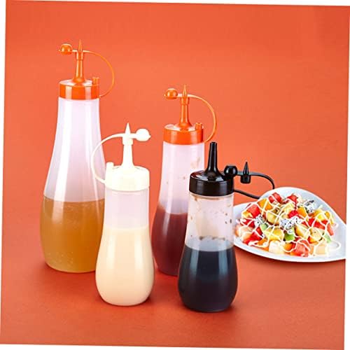 COLLBATH 3 Color Salad Dressing Squeeze Bottles Set