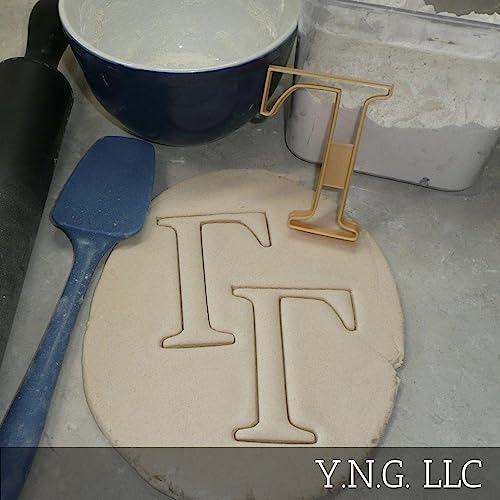 YNGLLC Gamma Greek Letter Cookie Cutter Made in USA