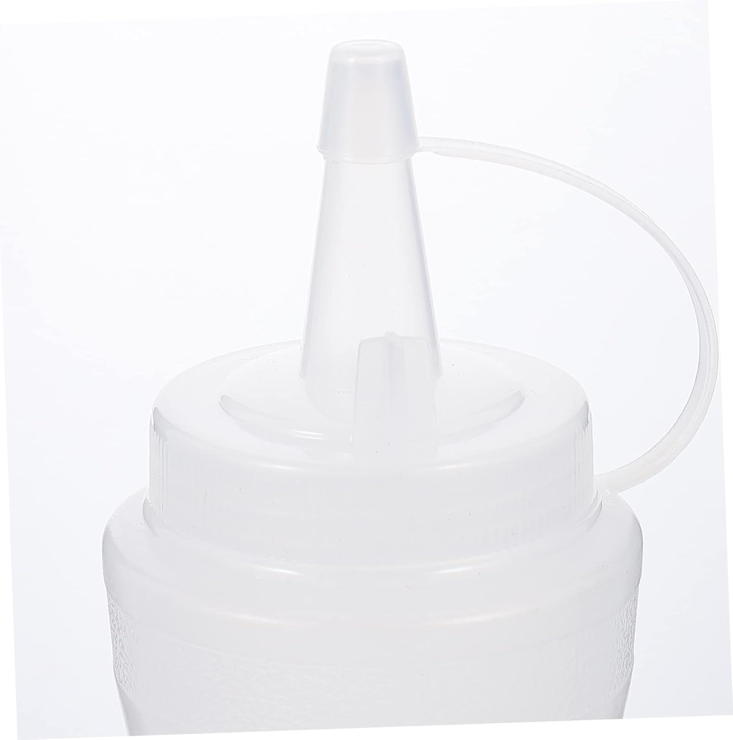 2Pcs Condiment Squeeze Bottle 400ml with Nozzle