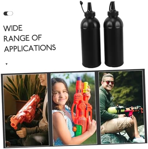 Hemoton Kids Plastic Squeeze Bottles 4pcs Large Capacity Navy Water Bottles with Lid
