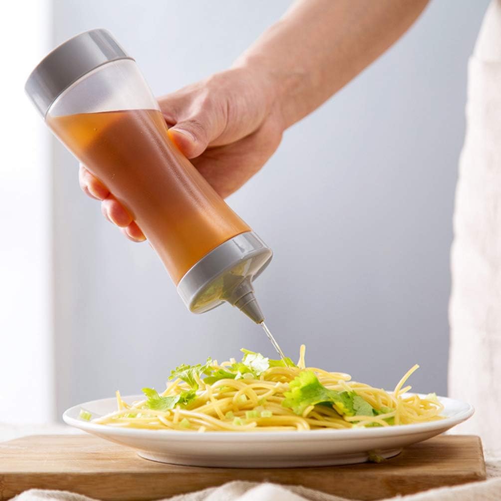 3pcs Mustard Ketchup Condiment Squeeze Bottles