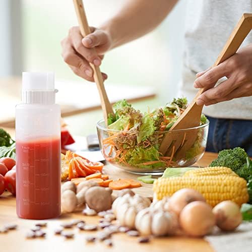 Ztexkee 5-Hole Condiment Squeeze Bottle with Leak-proof Lid 1
