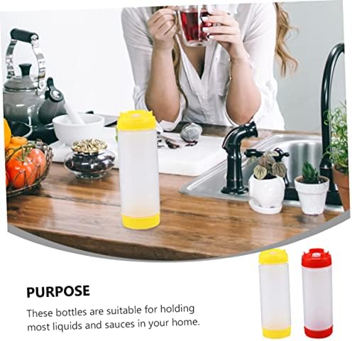 FELTECHELECTR Condiment Squeeze Bottles Set