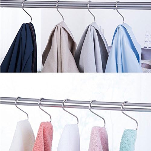 Gutapo 20PCS S Shaped Hooks for Closets and More