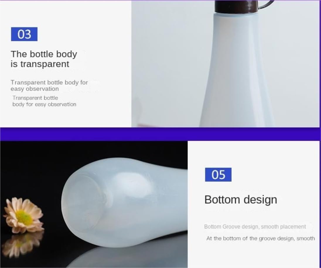 KLEYE Condiment Squeeze Bottles Durable Leakproof