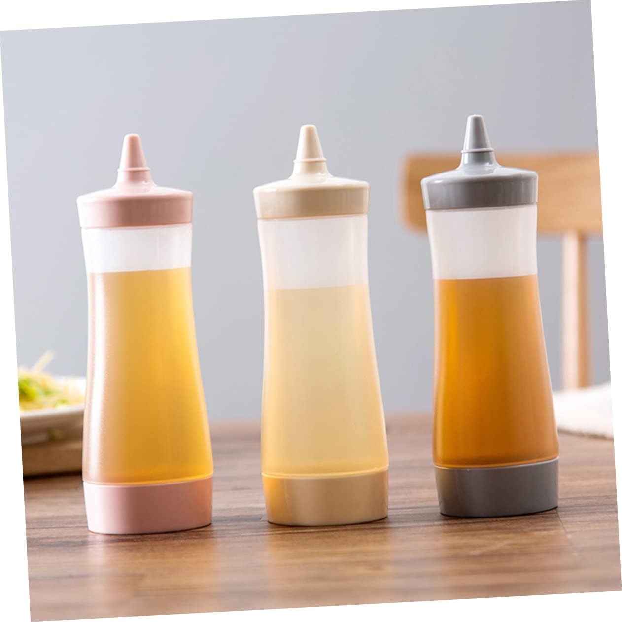Unomor 350ml Squeeze Bottle Pink Salad Dressing