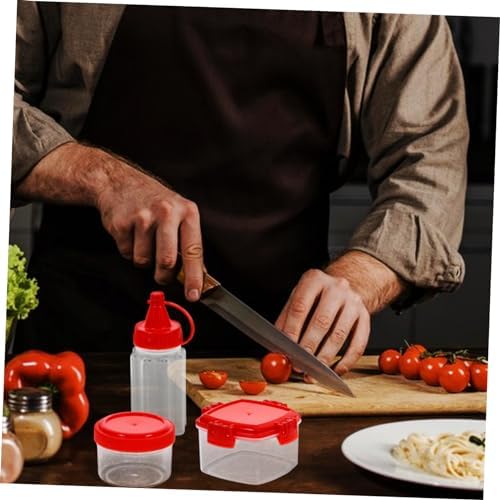 Portable Sauce Dispensers Lightweight Seasoning Boxes for Travel and Kitchen 1