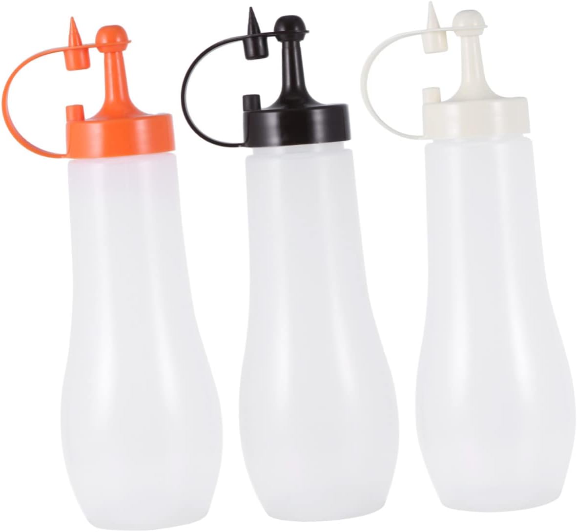 Alipis 3 Pack Condiment Squeeze Bottles