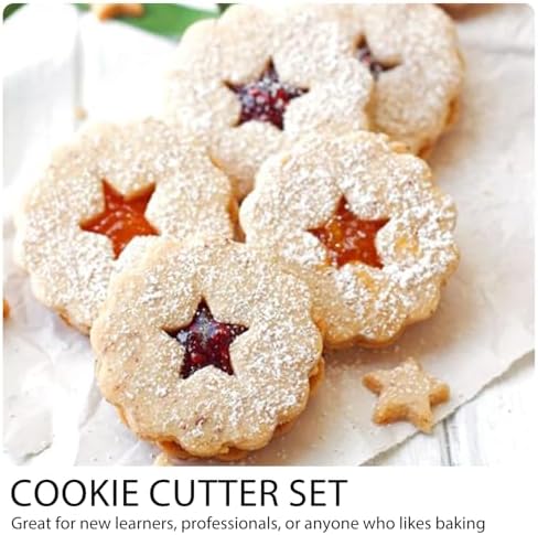 KALAIEN 37 Pcs Cookie Cutter Set with 7 Shapes 1